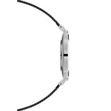 Daniel Wellington Petite Ashfield Black Dial Black Mesh Strap Watch For Women - DW00100308