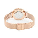 Daniel Wellington Petite Rose Gold Dial Rose Gold Mesh Strap Watch For Women - DW00100472