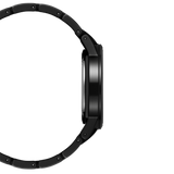 Daniel Wellington Iconic Link Ceramic Black Dial Black Steel Strap Watch For Women - DW00100415