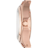 Marc Jacobs Henry Rose Gold Dial Rose Gold Steel Strap Watch for Women - MBM3293