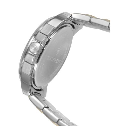 Maserati Successo Chronograph Quartz Blue Dial Silver Steel Strap Watch For Men - R8873621016