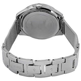 Guess Tri Glitz Quartz Silver Dial Silver Mesh Bracelet Watch For Women - W1142L1