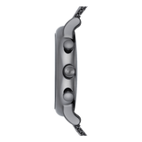 Emporio Armani Chronograph Blue Dial Gun Metallic Mesh Bracelet Watch For Men - AR1979