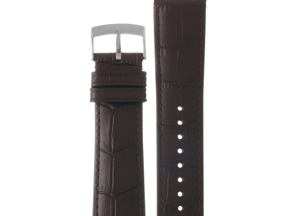 Emporio Armani Renato Quartz Black Dial Brown Leather Strap Watch For Men - AR11187