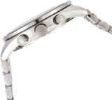 Emporio Armani Team Italia Chronograph Black Dial Silver Steel Strap Watch For Men - AR5983