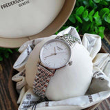 Tissot T Classic Everytime Large White Dial Silver Steel Strap Watch for Men - T109.610.11.031.00