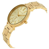 Michael Kors Jaryn Analog Quartz Gold Dial Gold Steel Strap Watch For Women - MK3500