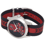 Gucci Le Marche Des Merveilles Blue Red Dial Blue Red Nylon Strap Unisex Watch - YA126493