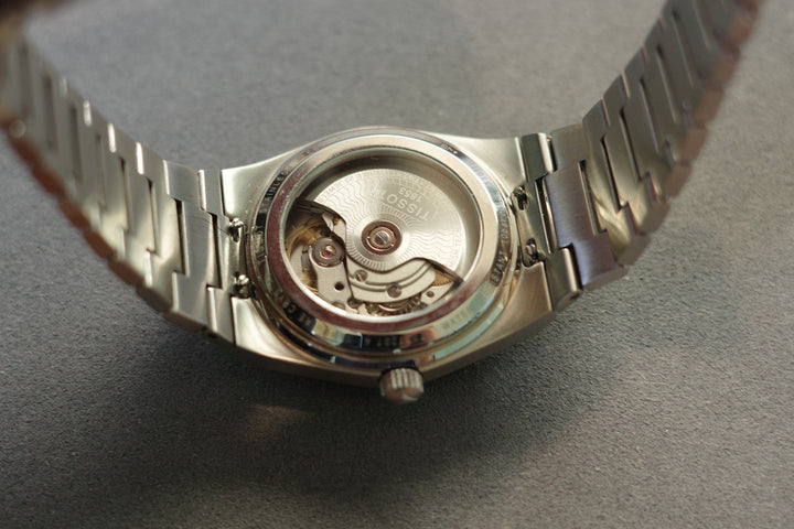 Tissot PRX Powermatic 80 Ice Blue Dial Silver Steel Strap Watch for Men - T137.207.11.351.00