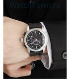 Burberry Endurance Sport Chronograph Black Dial Black Rubber Strap Watch for Men - BU7700