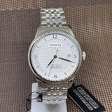 Tissot Le Locle Automatic Cosc White Dial Silver Steel Strap Watch For Men - T006.408.11.037.00
