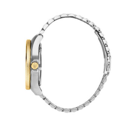 Maserati SFIDA Automatic Skeleton Black Dial Two Tone Steel Strap Watch For Men - R8823140010