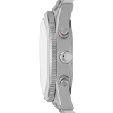 Fossil Perfect Boyfriend Taupe Dial Silver Steel Strap Watch for Women - ES4146