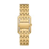 Fossil Raquel Three Hand Date Green Dial Gold Steel Strap Watch For Women - ES5341