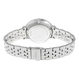 Fossil Jacqueline White Dial Silver Steel Strap Watch for Women - ES3433