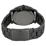 Fossil Machine Chronograph Black Dial Grey Steel Strap Watch for Men - FS4662