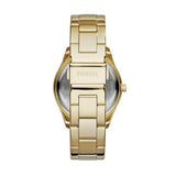 Fossil Stella Multifunction Gold Dial Gold Steel Strap Watch for Women - ES3589