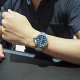 Tag Heuer Aquaracer 41mm Quartz Blue Dial Silver Steel Strap Watch for Men - WAY1112.BA0928