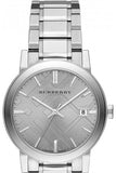 Burberry The City Silver Dial Silver Steel Strap Watch for Women - BU9143