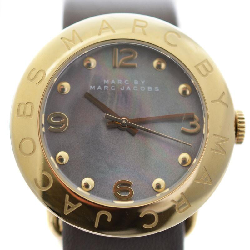 Marc Jacobs Amy Grey Dial Grey Leather Strap Watch for Women - MBM1287