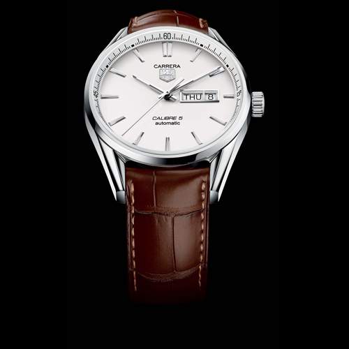 Tag Heuer Carrera Silver Dial Watch for Men - WAR201B.FC6291