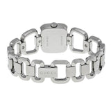 Gucci G Gucci Black Dial Silver Steel Strap Watch For Women - YA125510