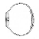 Gucci G Frame Quartz Diamonds Silver Dial Silver Steel Strap Watch For Women - YA142504