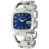 Gucci G Gucci Blue Dial Silver Steel Strap Watch For Women - YA125405