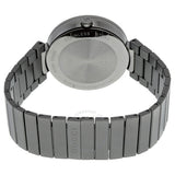 Gucci G Interlocking Quartz Grey Dial Grey Steel Strap Watch For Men - YA133210