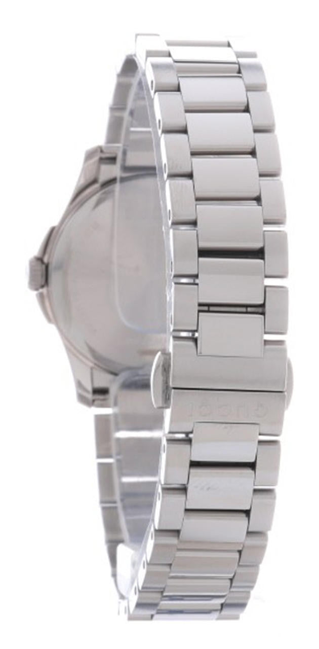 Gucci G Timeless Mother of Pearl Dial Silver Steel Strap Watch For Women - YA126543