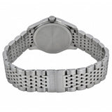 Gucci G Timeless Diamonds Mother of Pearl Black Dial Silver Steel Strap Watch For Women - YA126505