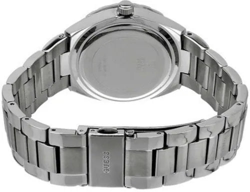 Guess Viva Quartz Silver Dial Silver Steel Strap Watch For Women - W0111l1
