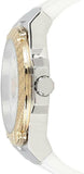 Guess Zena Analog White Dial White Rubber Strap Watch For Women - W1094L1