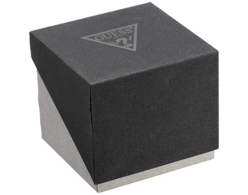 Guess Trend Analog Green Dial Gold Steel Strap Watch For Men - GW0624G2