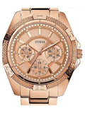 Guess Phantom Mini Rose Gold Dial Rose Gold Steel Strap Watch for Women - W0235L3