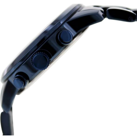 Guess F14 Chronograph Analog Blue Dial Blue Steel Strap Watch For Women - W0448L5