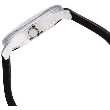 Guess G-Twist Quartz Black Dial Black Silicone Strap Watch For Men  - W0911L8