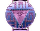 Guess Iconic Quartz Multicolor Dial Multicolor Mesh Bracelet Watch For Women - GW0479L1