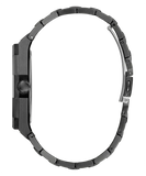 Guess Asset Quartz Black Dial Black Steel Strap Watch For Men - GW0575G3