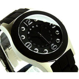Marc Jacobs Pelly Black Dial Black Silicone Strap Watch for Women - MBM2544