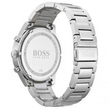 Hugo Boss Pioneer Blue Dial Silver Steel Strap Watch for Men - 1513713