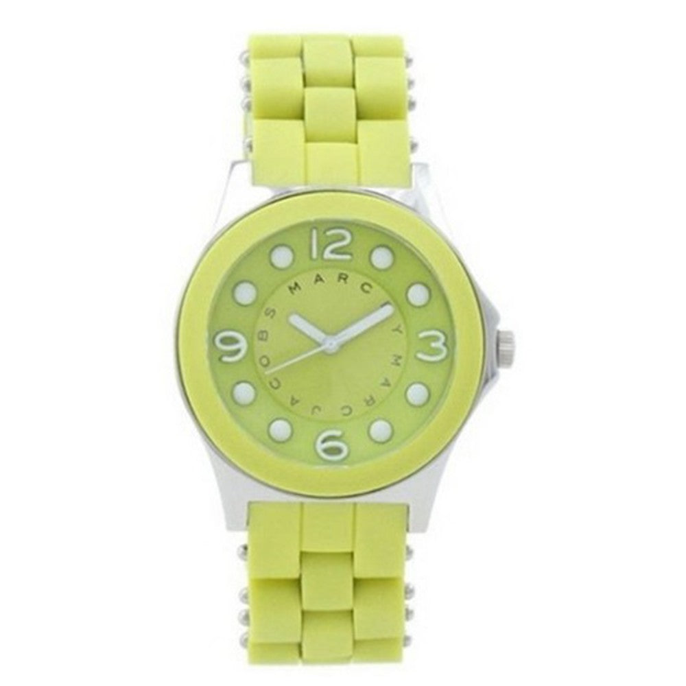 Marc Jacobs Dress Green Dial Green Silicone Strap Watch for Women - MBM2513