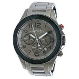 Marc Jacobs Rock Chronograph Silver Dial Silver Steel Strap Watch for Men - MBM5029