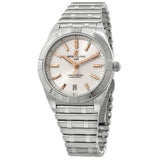 Breitling Chronomat Automatic 36 White Dial Silver Steel Strap Watch for Women - A10380101A2A1