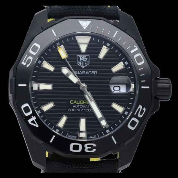 Tag Heuer Aquaracer Black Dial Watch for Men - WAY218A.FC6362