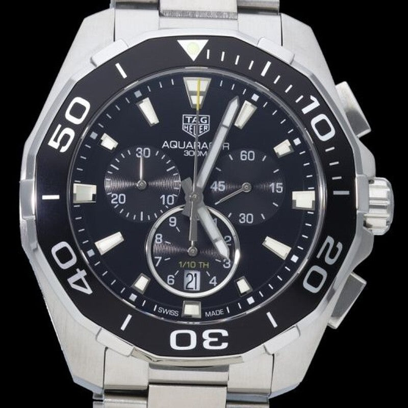 Tag Heuer Aquaracer Black Dial Watch for Men - CAY111A.BA0927
