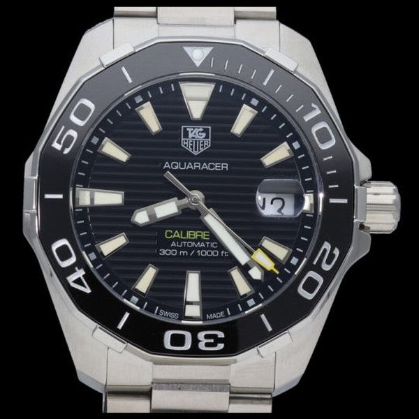 Tag Heuer Aquaracer Black Dial Watch for Men - WAY211A.BA0928