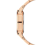 Daniel Wellington Iconic Link Emerald Green Dial Rose Gold Steel Strap Watch For Women - DW00100419
