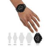 Tommy Hilfiger Clark Chronograph Black Dial Black Steel Strap Watch For Men - 1792081