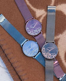 Coach Perry Purple Dial Purple Mesh Bracelet Watch for Women - 14503823